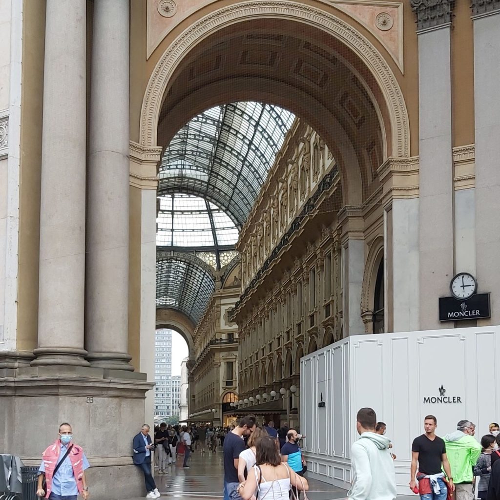 Wohl bekomms Galleria Vittorio Emanuele II Mailand
